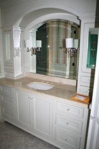 Custom Bathroom Cabinets with Granite Countertops - Akron, Ohio