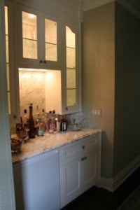 Kitchen Cabinet with Lights